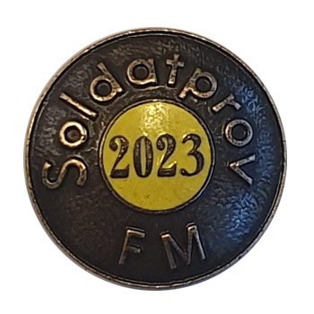 Soldatprovmärke FM 2023 14mm