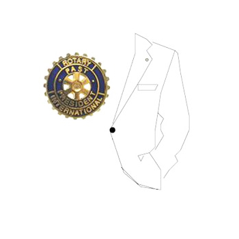 Rotary Past President 12,5mm